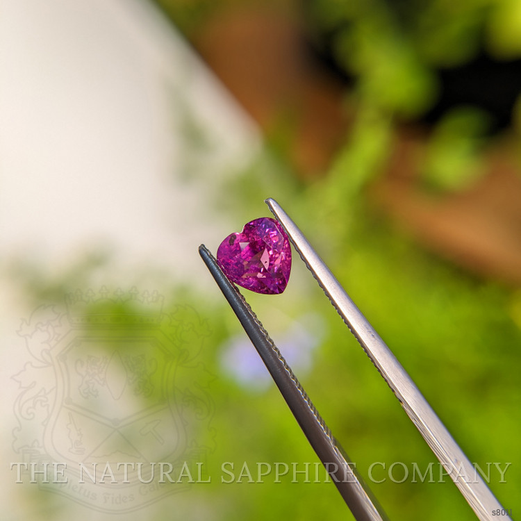 1.57 Ct. Pinkish Purple Sapphire from Ceylon (Sri Lanka)