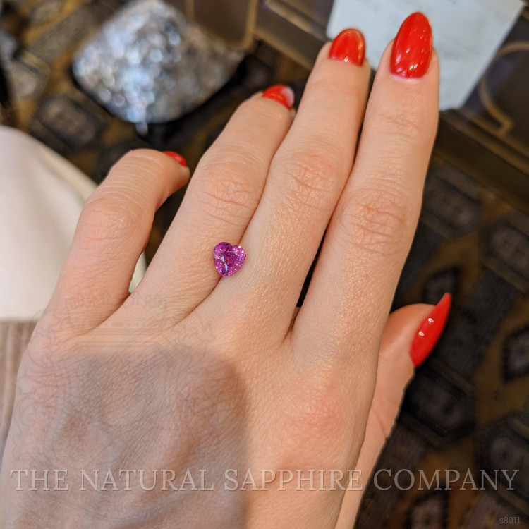 1.57 Ct. Pinkish Purple Sapphire from Ceylon (Sri Lanka)