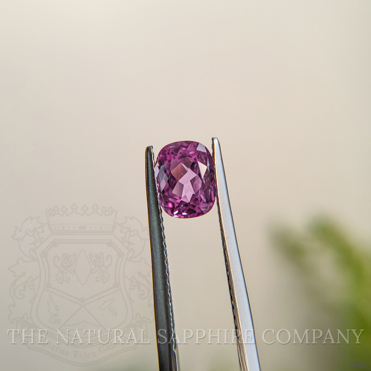 1.68 Ct. Purplish Pink Sapphire from Ceylon (Sri Lanka)