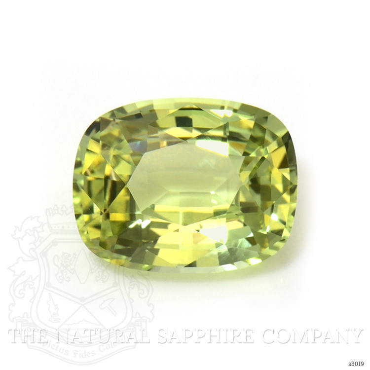 1.81 Ct. Yellowish Green Sapphire from Ceylon (Sri Lanka)