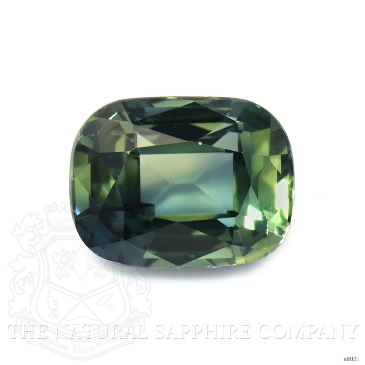 2.02 Ct. Bluish Green Sapphire from Ceylon (Sri Lanka)