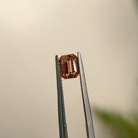 1.22 Ct. Orangish Brown Sapphire from Ceylon (Sri Lanka) Life Style