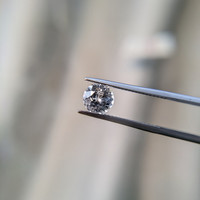 1.38 Ct. White Sapphire from Ceylon (Sri Lanka) Life Style