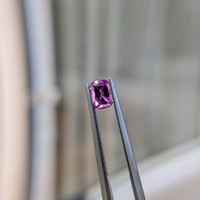 0.80 Ct. Purplish Pink Sapphire from Ceylon (Sri Lanka) Life Style