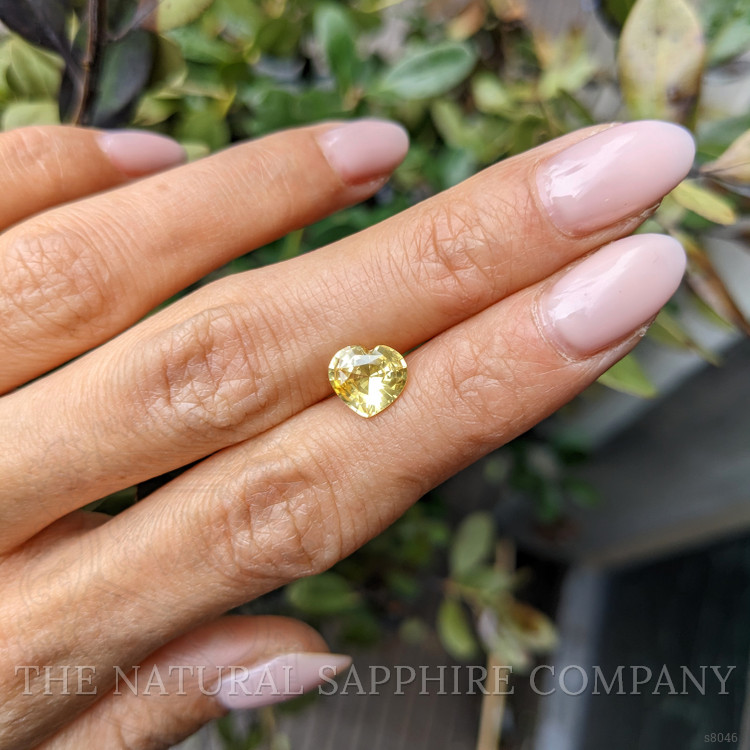 1.99 Ct. Yellow Sapphire from Ceylon (Sri Lanka)