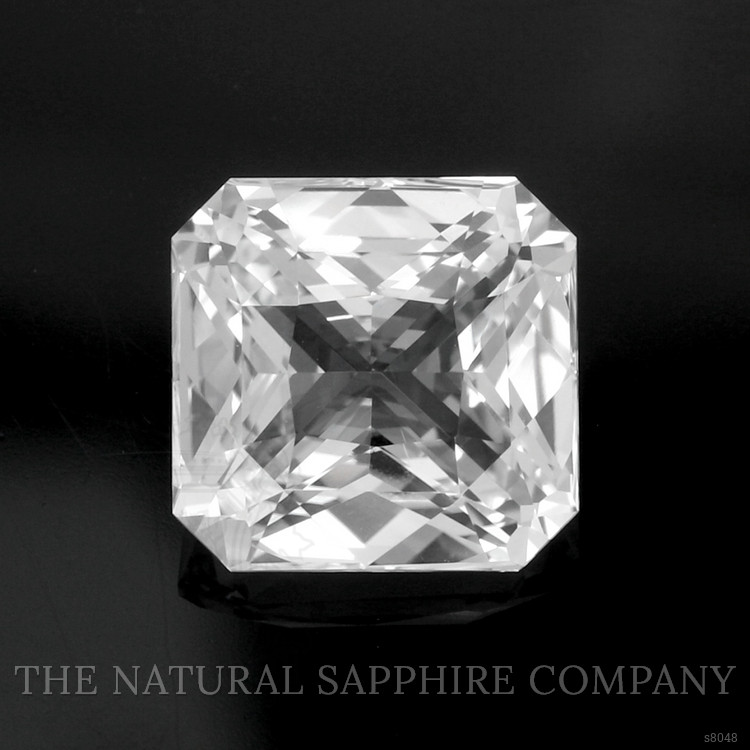 5.56 Ct. White Sapphire from Ceylon (Sri Lanka)