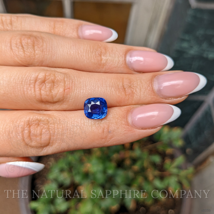 5.05 Ct. Blue Sapphire from Ceylon (Sri Lanka)