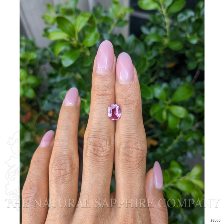 2.03 Ct. Purplish Pink Sapphire from Madagascar