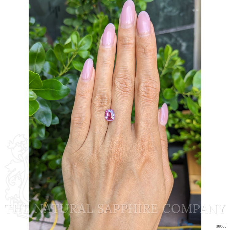 2.03 Ct. Purplish Pink Sapphire from Madagascar