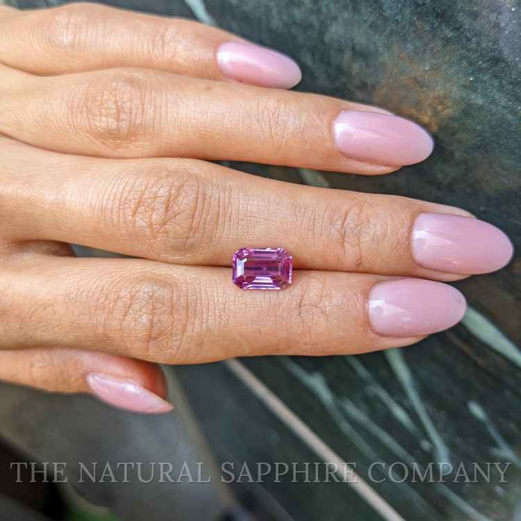 2.64 Ct. Purplish Pink Sapphire from Ceylon (Sri Lanka)
