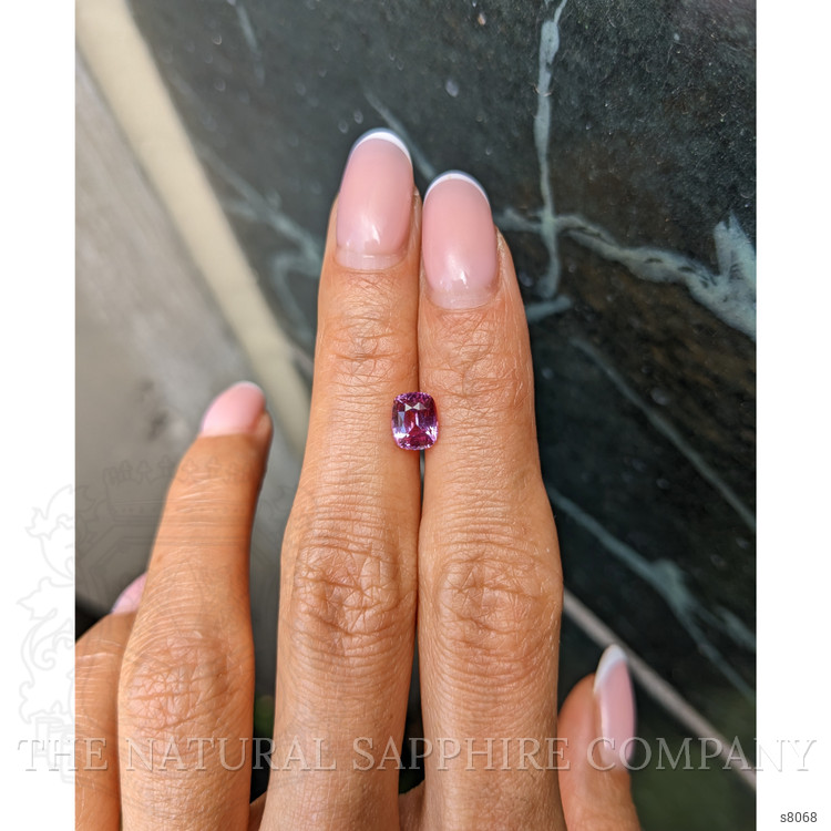 1.58 Ct. Purplish Pink Sapphire from Ceylon (Sri Lanka)