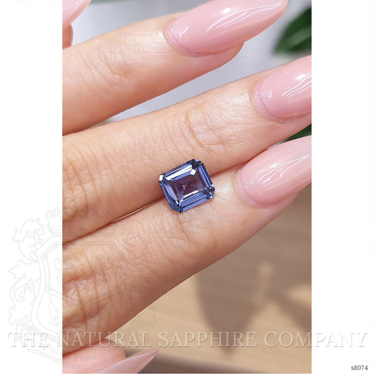1.79 Ct. Greenish Blue Sapphire from Ceylon (Sri Lanka)