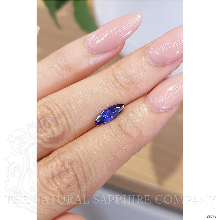 0.95 Ct. Purple Sapphire from Ceylon (Sri Lanka)