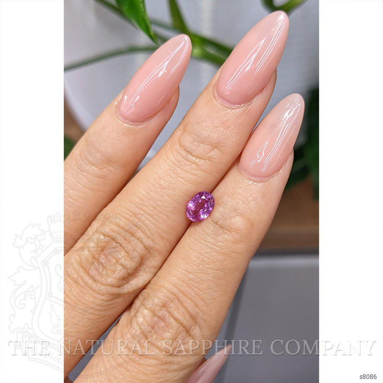 0.96 Ct. Pink Sapphire from Ceylon (Sri Lanka)