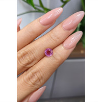 1.66 Ct. Pink Sapphire from Ceylon (Sri Lanka) Life Style