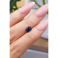1.07 Ct. Blue Sapphire from Ceylon (Sri Lanka) Life Style