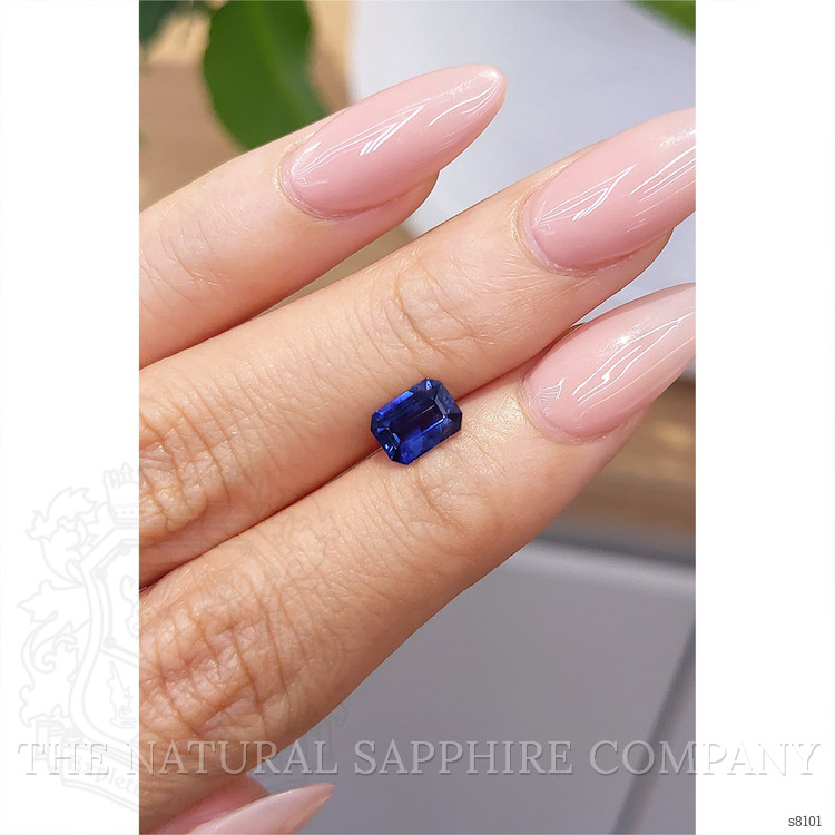 1.20 Ct. Blue Sapphire from Ceylon (Sri Lanka)