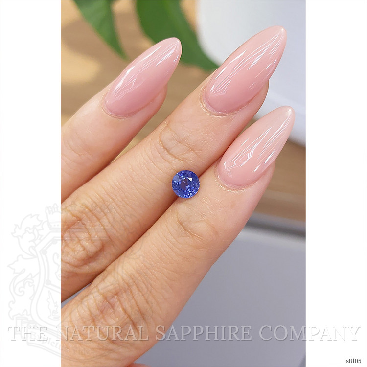 0.94 Ct. Blue Sapphire from Ceylon (Sri Lanka)