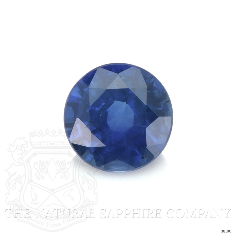 0.85 Ct. Blue Sapphire from Ceylon (Sri Lanka)