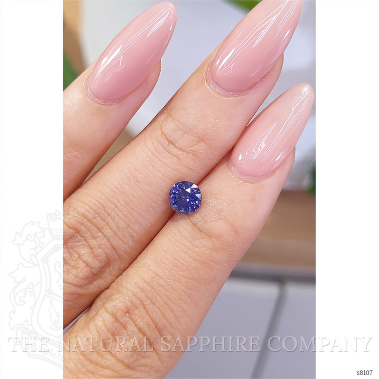 0.92 Ct. Blue Sapphire from Ceylon (Sri Lanka)