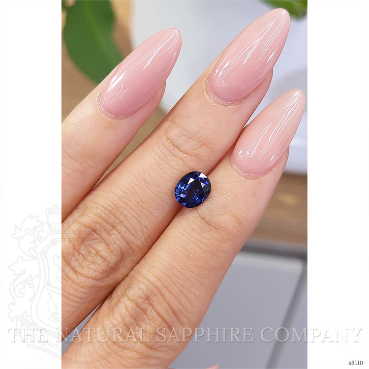 1.29 Ct. Blue Sapphire from Ceylon (Sri Lanka)