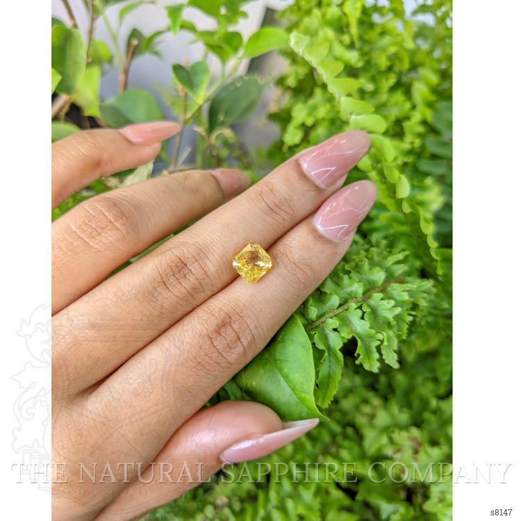 3.02 Ct. Yellow Sapphire from Ceylon (Sri Lanka)