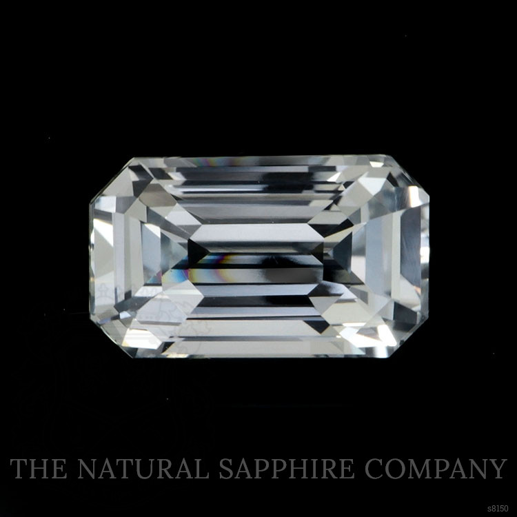 3.57 Ct. White Sapphire from Ceylon (Sri Lanka)