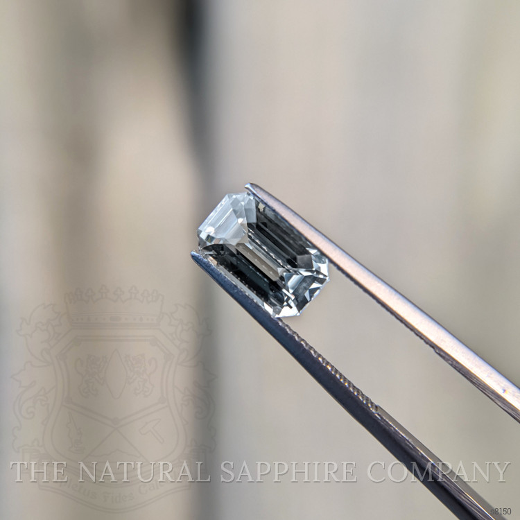 3.57 Ct. White Sapphire from Ceylon (Sri Lanka)