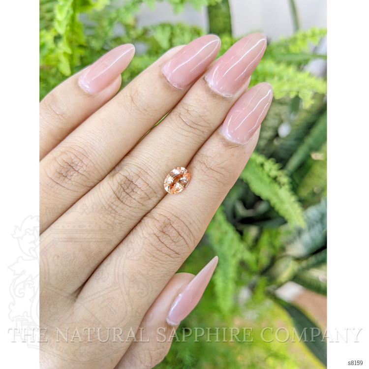 1.39 Ct. Padparadscha Sapphire from Ceylon (Sri Lanka)