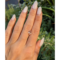 1.39 Ct. Padparadscha Sapphire from Ceylon (Sri Lanka) Life Style