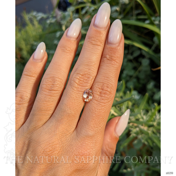1.39 Ct. Padparadscha Sapphire from Ceylon (Sri Lanka)