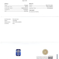 7.32 Ct. Sapphire from Ceylon (Sri Lanka) Scan Report