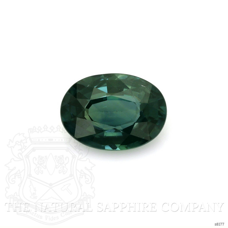 3.03 Ct. Bluish Green Sapphire from Ceylon (Sri Lanka)