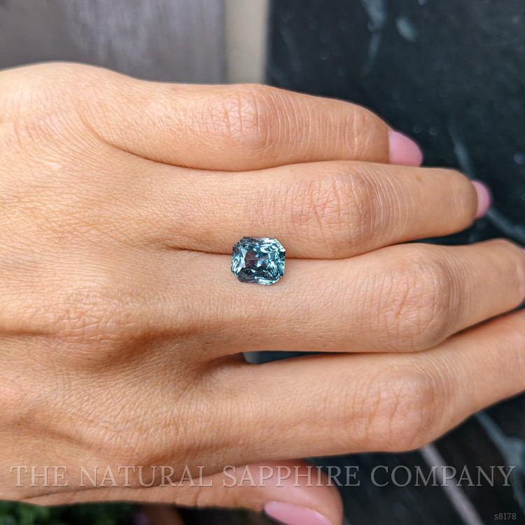 2.75 Ct. Bluish Green Sapphire from Madagascar