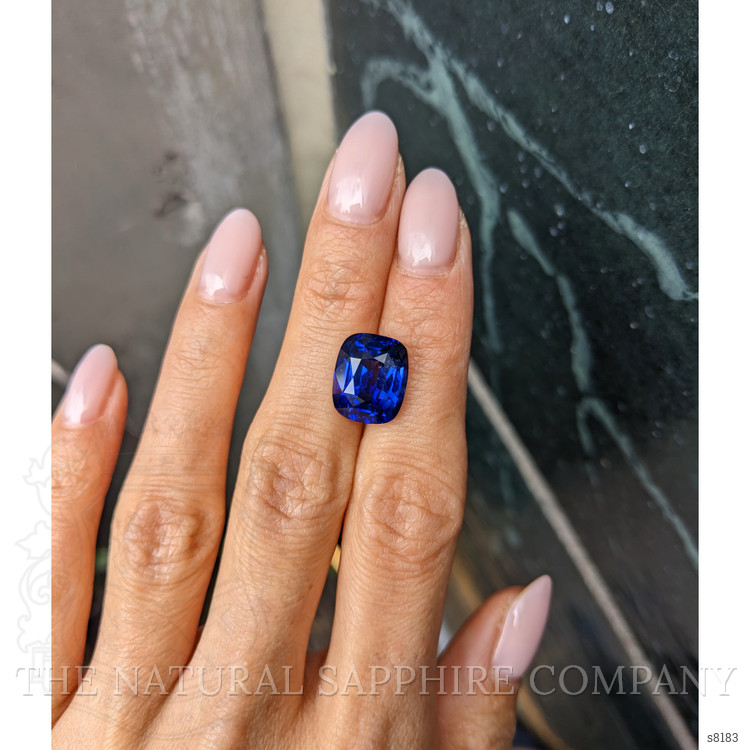 10.26 Ct. Blue Sapphire from Ceylon (Sri Lanka)