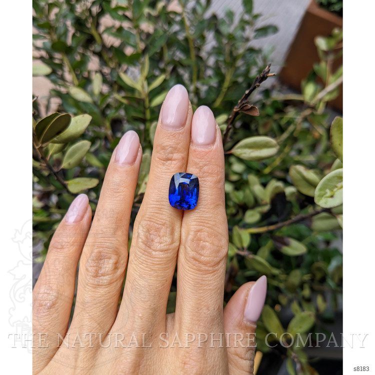 10.26 Ct. Blue Sapphire from Ceylon (Sri Lanka)