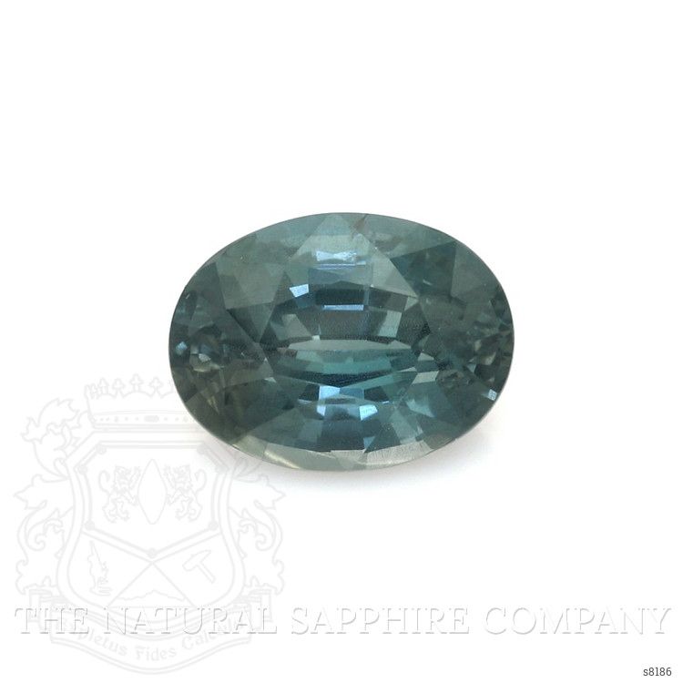 2.58 Ct. Bluish Green Sapphire from Ceylon (Sri Lanka)