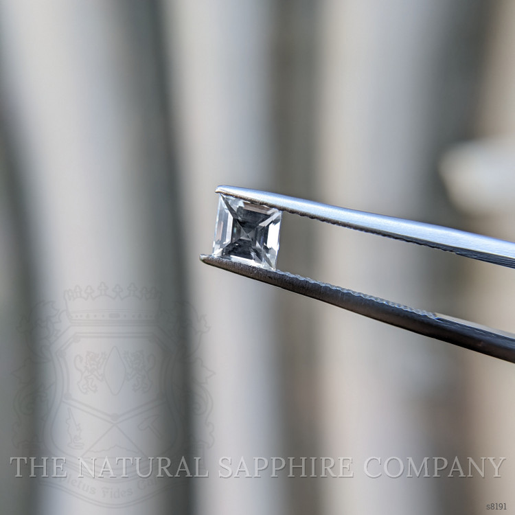 1.06 Ct. White Sapphire from Ceylon (Sri Lanka)