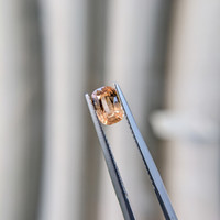 1.13 Ct. Orange Sapphire from Ceylon (Sri Lanka) Life Style