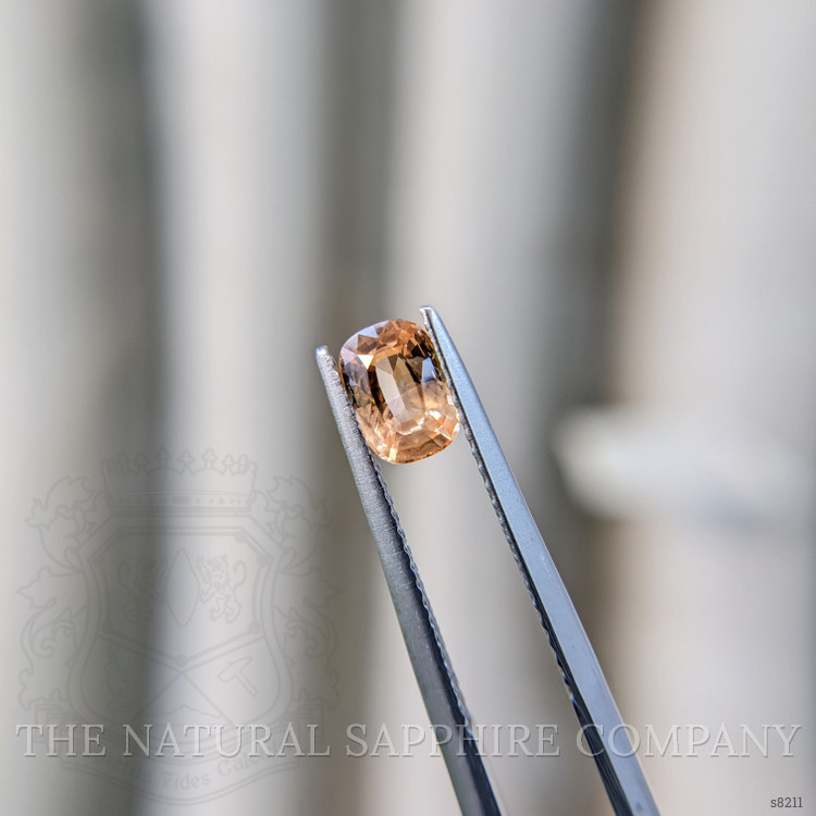 1.13 Ct. Orange Sapphire from Ceylon (Sri Lanka)