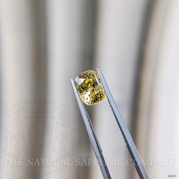 2.57 Ct. Yellow Sapphire from Ceylon (Sri Lanka)
