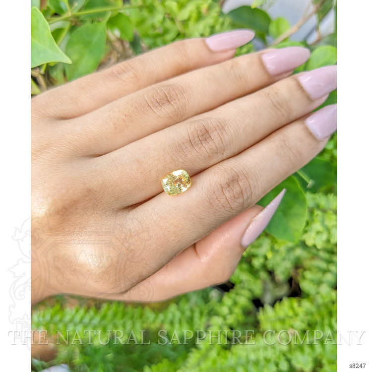 2.57 Ct. Yellow Sapphire from Ceylon (Sri Lanka)
