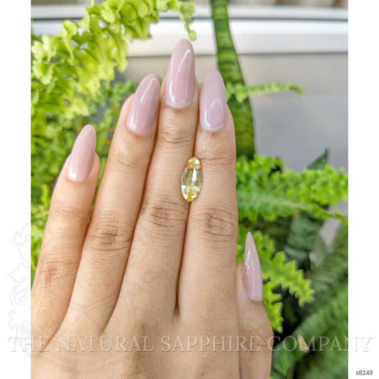 3.12 Ct. Yellow Sapphire from Ceylon (Sri Lanka)