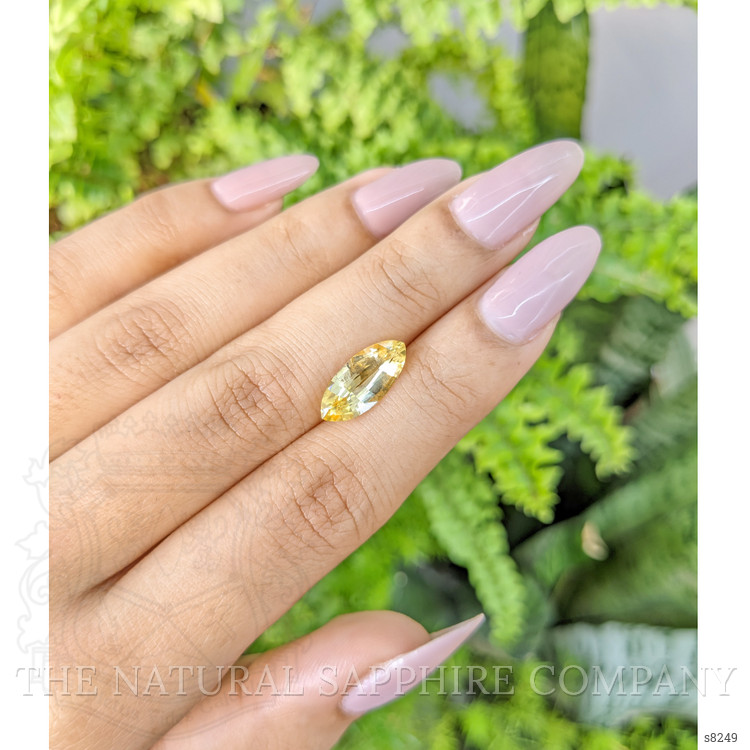 3.12 Ct. Yellow Sapphire from Ceylon (Sri Lanka)