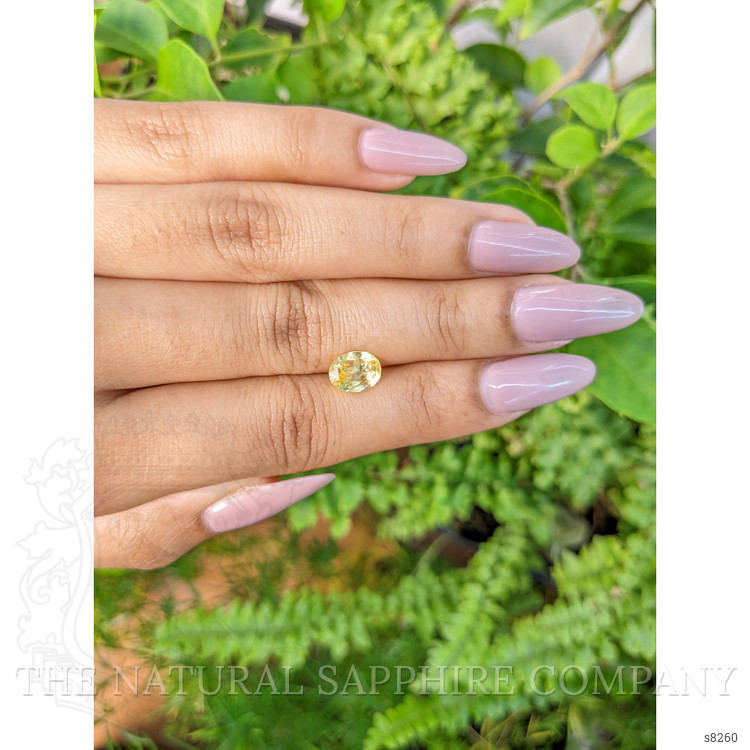 2.56 Ct. Yellow Sapphire from Ceylon (Sri Lanka)