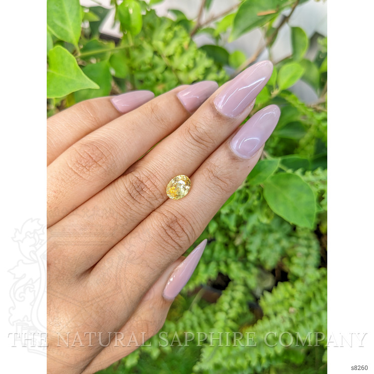 2.56 Ct. Yellow Sapphire from Ceylon (Sri Lanka)