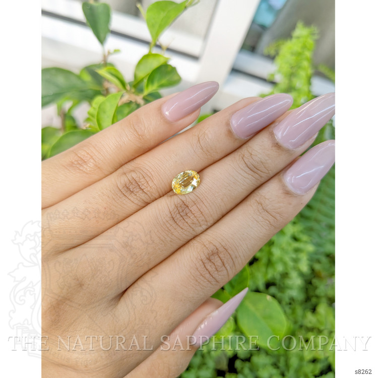 1.70 Ct. Yellow Sapphire from Ceylon (Sri Lanka)