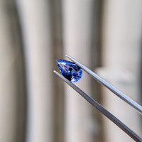 1.82 Ct. Blue Sapphire from Ceylon (Sri Lanka) Life Style