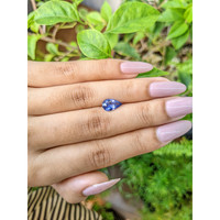 1.82 Ct. Blue Sapphire from Ceylon (Sri Lanka) Life Style