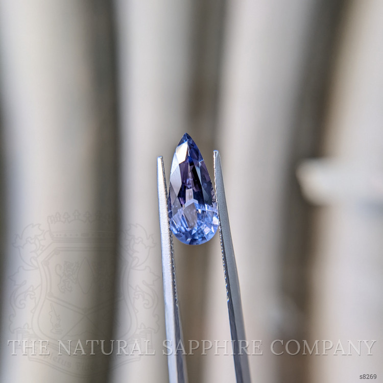 2.68 Ct. Blue Sapphire from Ceylon (Sri Lanka)